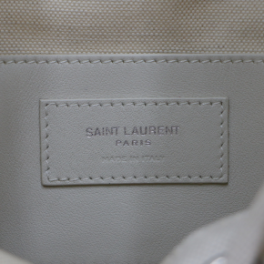 Saint Laurent Mini Canvas Rive Gauche Mini Bucket Bag 6