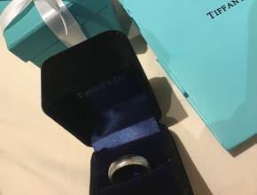 Tiffany Platinum 6mm Band Ring 3