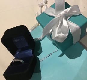 Tiffany Platinum 6mm Band Ring 6