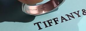 Tiffany Platinum 6mm Band Ring 15