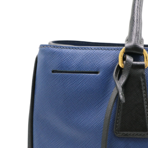 Prada Medium Blue Saffiano Lux Tote 17