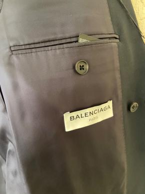 Balenciaga Black Wool/Mohair Blazer 4