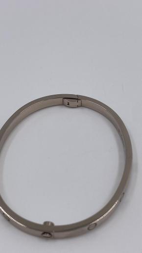 Cartier White Gold Love Bangle Size 15 4