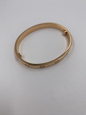Cartier Rose Gold Love Bracelet Size 16 4