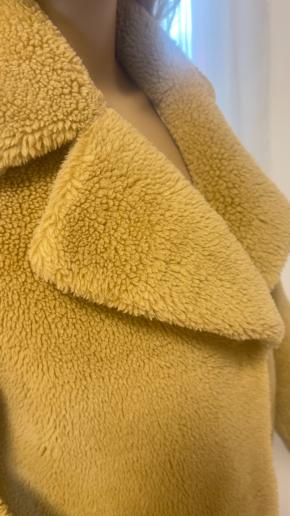 Stand Studio Camel Faux Fur Coat 4