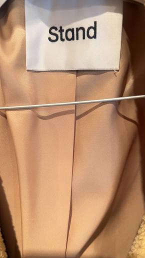 Stand Studio Camel Faux Fur Coat 6