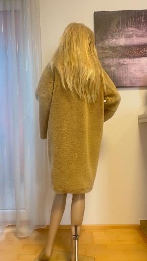 Stand Studio Camel Faux Fur Coat 5