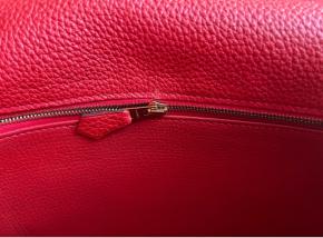 Hermès Geranium Togo Leather Kelly 35cm 7