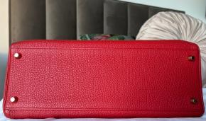 Hermès Geranium Togo Leather Kelly 35cm 5