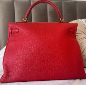 Hermès Geranium Togo Leather Kelly 35cm 3