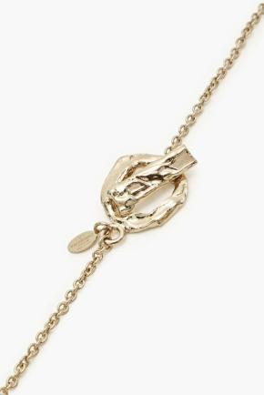 Valentino  Faux Pearl Gold-Tone Floral Necklace 3