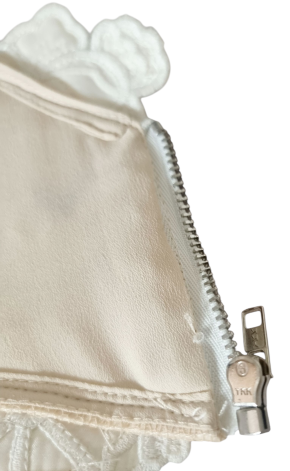 Zimmermann Cream Applique Velvet Lace Top 10