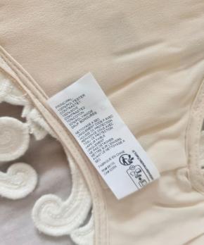Zimmermann Cream Applique Velvet Lace Top 9
