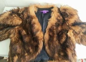 Ralph Lauren Shearling Cropped Jacket 6