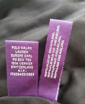 Ralph Lauren Shearling Cropped Jacket 10