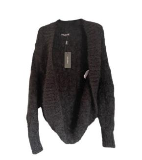 Dolce & Gabbana Heavy Knit Shimmery Wool Cardigan 2