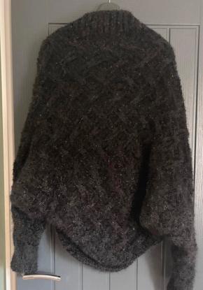 Dolce & Gabbana Heavy Knit Shimmery Wool Cardigan 3