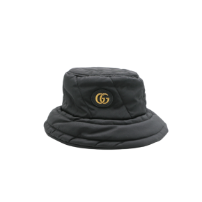 Gucci Black Double G Nylon  Hat 2