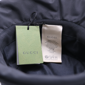 Gucci Black Double G Nylon  Hat 5
