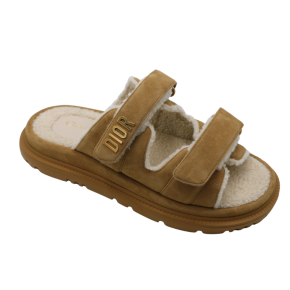Dior Dioract Beige Goatskin Sandals 14