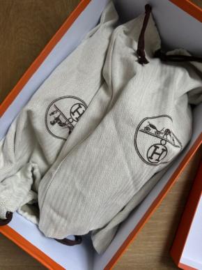 Hermes Shearling Go Mules 7