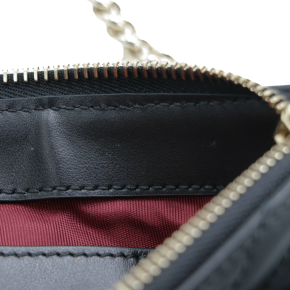 Gucci GG Samll Black Marmont Shoulder Bag 7