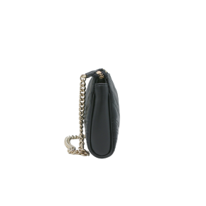 Gucci GG Samll Black Marmont Shoulder Bag 4