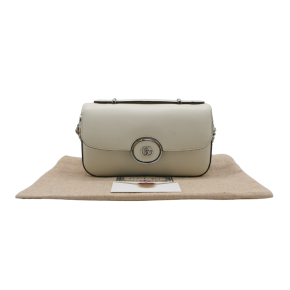 Gucci Ivory Leather Petit GG Leather 2 Way Shoulder Bag 2