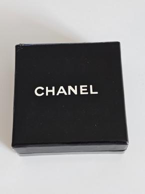 Chanel Vintage Gold Metal and Rhinestone Clip Earrings 10