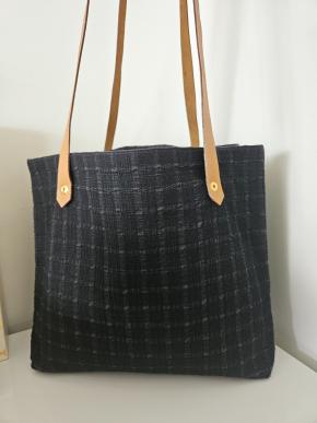 Hermes Black  Amedaba Shoulder Tote 2