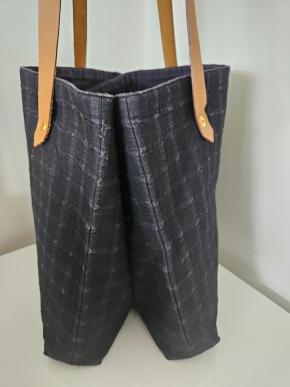 Hermes Black  Amedaba Shoulder Tote 23