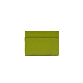 Gucci Green Chevron Marmont Card Case 2