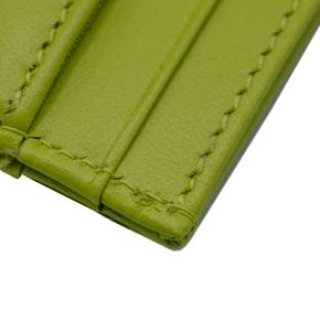 Gucci Green Chevron Marmont Card Case 7