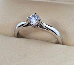 Boodles White Gold Brilliant Solitaire Diamond 4