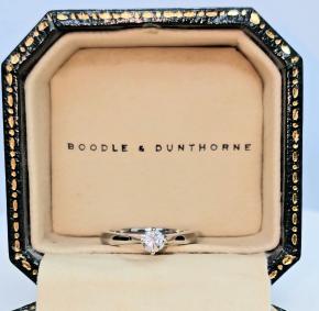 Boodles White Gold Brilliant Solitaire Diamond 3
