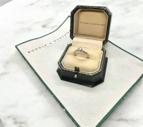 Boodles White Gold Brilliant Solitaire Diamond 6