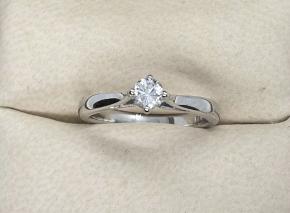 Boodles White Gold Brilliant Solitaire Diamond 5