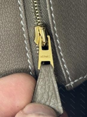 Hermes's Etoupe Togo Birkin 35 With Receipt 7