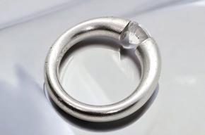 Neissing 1ct Mossanite Set Spannring 5