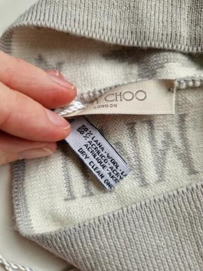 Jimmy Choo Grey Beanie Hat 9