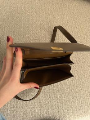 Celine Classic Tan Leater Box Bag 6