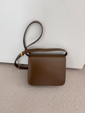 Celine Classic Tan Leater Box Bag 4