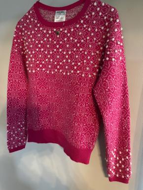 Chanel Pink Cashmere Bombay Collection Sweater 3