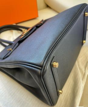 Hermes Black Epsom Birkin 30 3