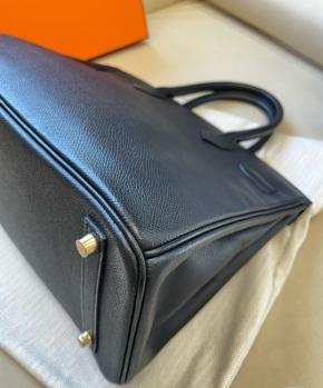 Hermes Black Epsom Birkin 30 4