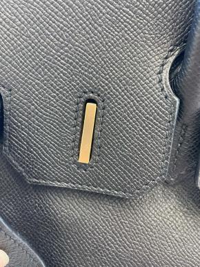 Hermes Black Epsom Birkin 30 13