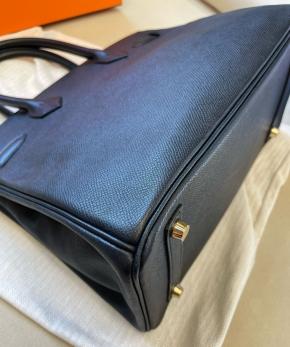 Hermes Black Epsom Birkin 30 12
