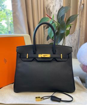 Hermes Black Epsom Birkin 30 2
