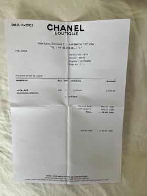 Chanel Faux Pearl/Ribbon  Choker 7