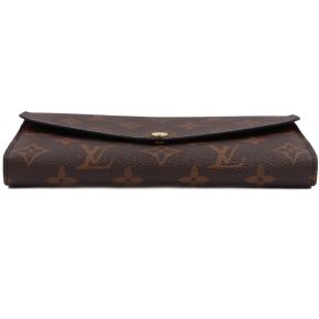 Louis Vuitton Coated Canvas Sarah Wallet 4